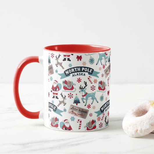Winter Wonderland – Santa Sleigh and North Pole Mok (Met donut)