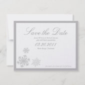 Winter Wonderland Save the Date (Voorkant)