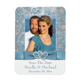 Winter Wonderland Save the Date Photo Magnet Magneet