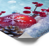 Winter Wonderland Scene Poster (Hoek)