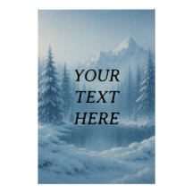  Winter Wonderland Scene - Rustige Sn