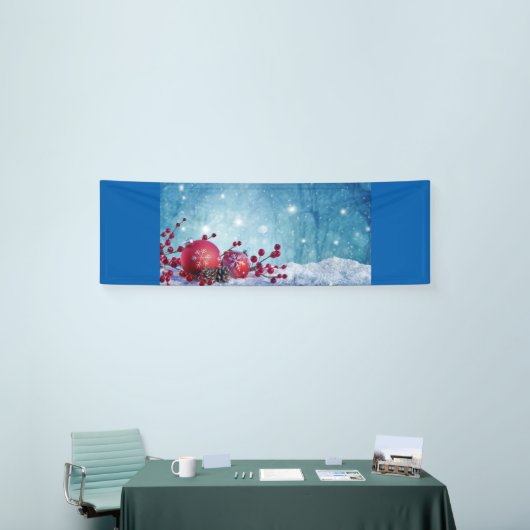 Winter Wonderland Scene Spandoek (Beurs)