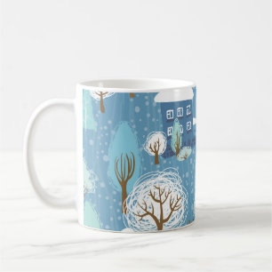 Winter Wonderland: Schilderachtig patroon Koffiemok