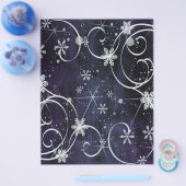 Winter Wonderland Scrapbooking Paper Flyer (Enkel)