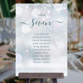 Winter Wonderland Script zitplan tafelnummer