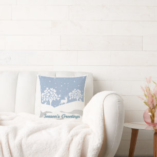 Winter Wonderland Season's Greetings Sierkussen