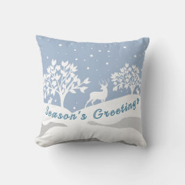 Winter Wonderland Season's Greetings Sierkussen
