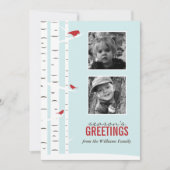 Winter Wonderland Seizoensgroeten Feestdagenkaart (Voorkant)