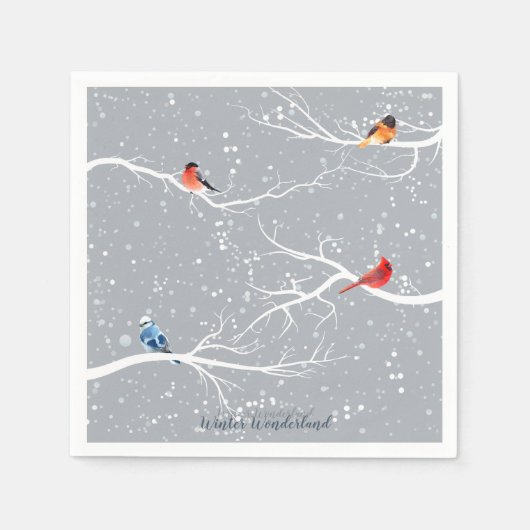 Winter Wonderland Servet (Voorkant)