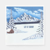 Winter Wonderland Servet (Voorkant)