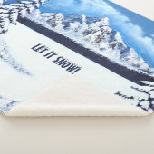 Winter Wonderland Sherpa Deken (3/4)