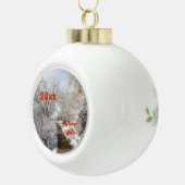 Winter Wonderland Sjabloon Ornament (Rechts)