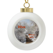 Winter Wonderland Sjabloon Ornament