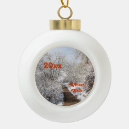 Winter Wonderland Sjabloon Ornament