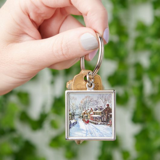 Winter Wonderland Sleutelhanger (Hand)