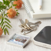 Winter Wonderland Sleutelhanger (Zijkant)