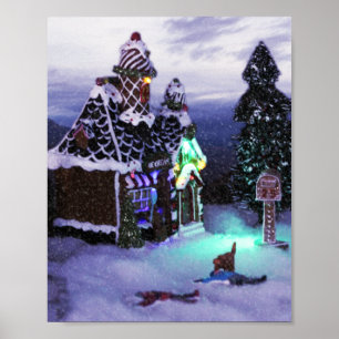 Winter Wonderland Sneeuw Scene 2020 Poster