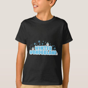 Winter Wonderland Sneeuwbal T-shirt