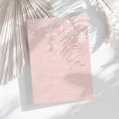 Winter Wonderland Sneeuwvlok Meisje Baby shower Kaart