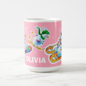 Winter Wonderland sneeuwvolk mok douanenaam (Center)