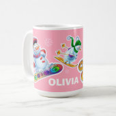 Winter Wonderland sneeuwvolk mok douanenaam (Voorkant links)