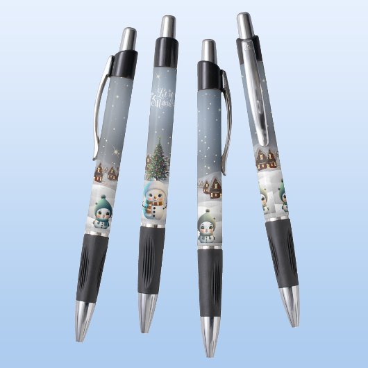 Winter Wonderland, Sneeuwvrouw, Laat het sneeuwen  Pen