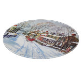 Winter Wonderland Snijplank (Hoek)