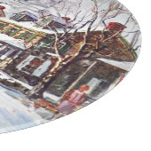 Winter Wonderland Snijplank (Hoek)