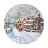 Winter Wonderland Snijplank (Voorkant)