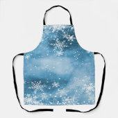 Winter Wonderland,Snow Blue Holiday Schort (Voorkant)