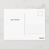 Winter Wonderland Snow Landscape Photo Briefkaart (Achterkant)