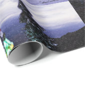 Winter Wonderland Snow Scene 2020 Cadeaupapier (Rol Hoek)