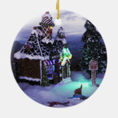 Winter Wonderland Snow Scene 2020 Keramisch Ornament (Achterkant)