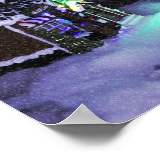 Winter Wonderland Snow Scene 2020 Poster (Hoek)