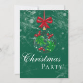 Winter Wonderland Snow Wereldbol Kerstfeest Kaart (Voorkant)