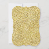 Winter Wonderland Snowflake Chalkboard Baby shower Kaart (Achterkant)