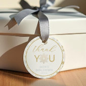 Winter Wonderland Snowflake Dank u Label