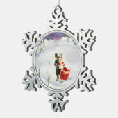 Winter Wonderland Snowflake Ornament (Rechts)