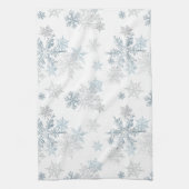 Winter Wonderland Snowflake Theedoek (Verticaal)