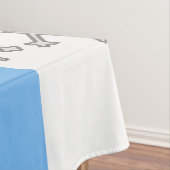 Winter Wonderland Snowflakes op een Tafelkleed (Voorbeeld)