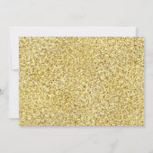 Winter Wonderland Snowflakes Sparkle Birthday Kaart (Achterkant)