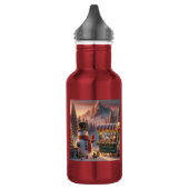Winter Wonderland Snowman's Hot Chocolate Winkelwa Waterfles (Links)