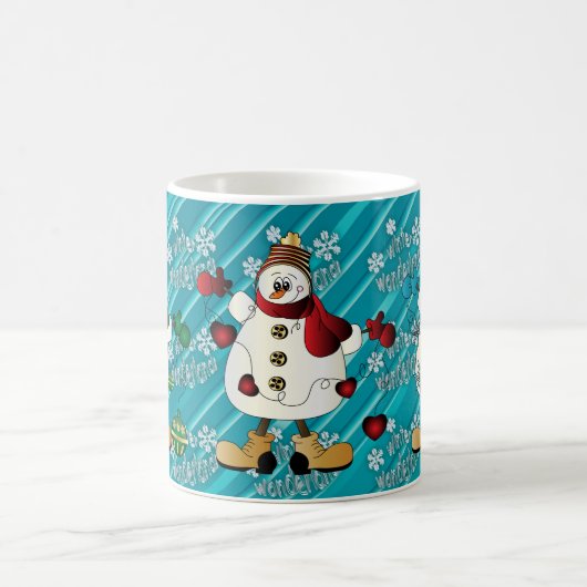 Winter Wonderland Snowmen | Christmas Koffiemok (Center)