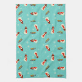 Winter Wonderland Snowmen Theedoek (Verticaal)