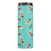 Winter Wonderland Snowmen Thermosbeker (Achterkant)