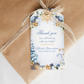 Winter Wonderland Snowy Vakantie Quinceanera Favor Cadeaulabel