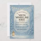 Winter Wonderland Soiree Kaart (Voorkant)