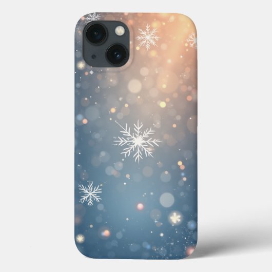 Winter Wonderland Sparkle iPhone Case (Achterkant)