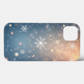 Winter Wonderland Sparkle iPhone Case (Achterkant (horizontaal))