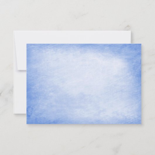 Winter Wonderland Sparkle Sneeuwvlokken Blauw RSVP (Achterkant)